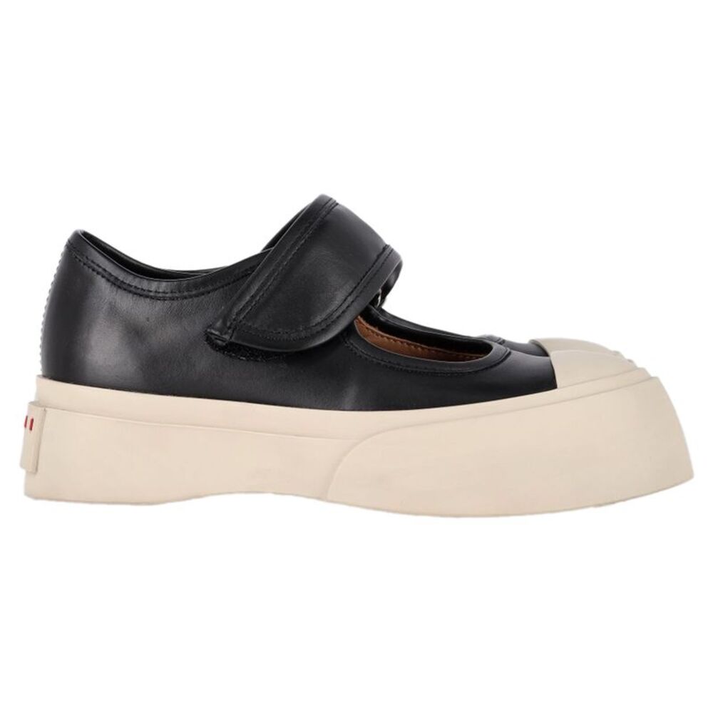 Marni Black and Cream Sneakers